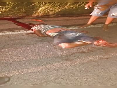 VICTIM OF MOTORCYCLE ACCIDENT