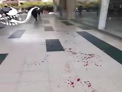 A BLOOD TRAIL AND A TOURNIQUET