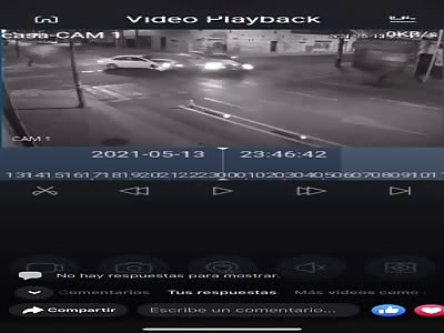 WRONG PLACE AND WRONG TIME FOR A CYCLIST