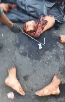 A MAN IN PUZZLE PIECES