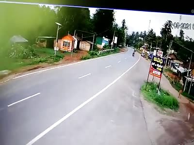 INDECISIVE MAN BEING HIT BY VAN