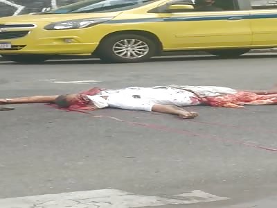 MAN WAS RUNOVER BY GARBAGE TRUCK