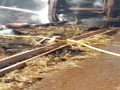 DEAD MAN AFTER AN ACCIDENT 