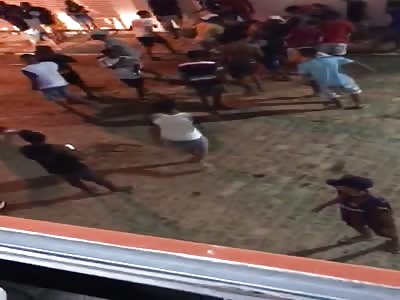 MAN INJURED BY FIREWORKS