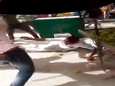 THEY BEAT THE SHIT OUT OF THIS GUY