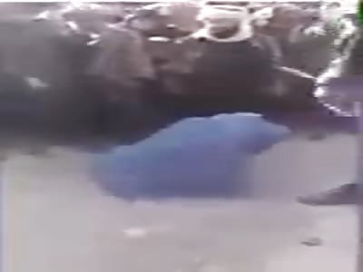 THE MUSLIM WORLD: FAGGOTS WEARING DRESSES BEATING A WOMAN