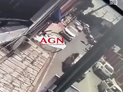 MOTORCYCLE ACCIDENT WITH AFTERMATH 