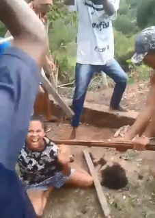 Favela Girl Severely Beaten by Thugs
