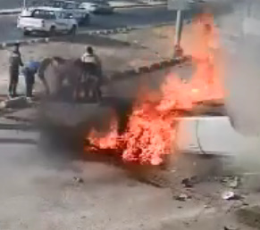 THEY DIED ROASTED INSIDE THE CAR AFTER AN ACCIDENT