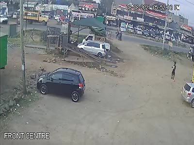 GIRL KILLED BY SPEEDY MOTORIST