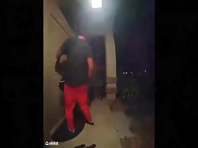 PHOENIX HOMEOWNER FIRES AT ARMED ROBBERS