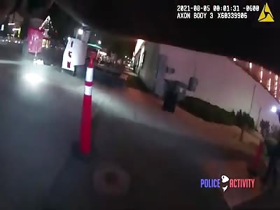 MAN GETS SHOT BY POLICE DURING AN ARMED CONFRONTATION