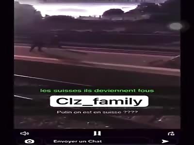 MAN SHOT DEAD BY SWITZERLAND POLICE 