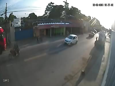KID IS HIT BY CAR