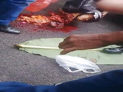 WTF - ABSOLUTELY SHOCKING AFTERMATH OF AN ACCIDENT