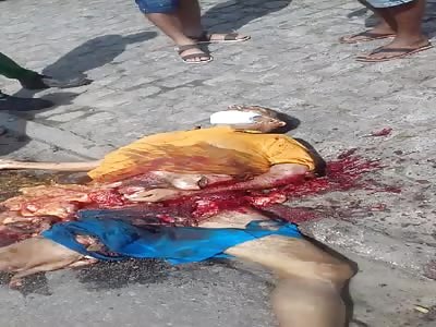 MAN WAS CRUSHED BY TRUCK WHEELS