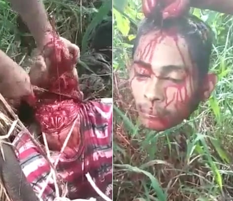 BLOOD FOUNTAIN... Rival Decapitated By Members Of CV