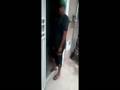 THIEVES BEING BEATEN