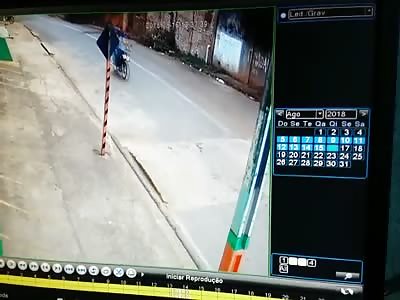 Idiot bikers kill girl with iron on head