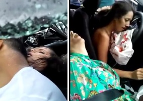 One Woman Dead One Alive as their Cars Collide (Both Boyfriends Dead)