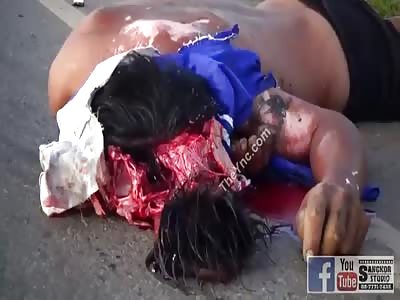 GORE ACCIDENT MOTORCICLE.