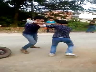  Youth with knife stabs other to Death.