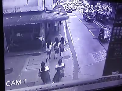 3 Students get plowed by an out of control Truck.  