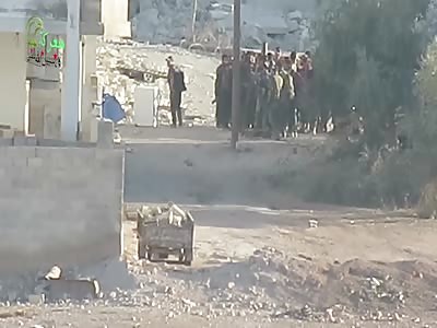 TOW Strike On Large Group Of SAA In Maardas.