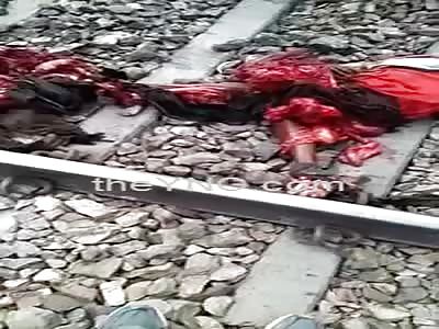 Man Destroyed By Train