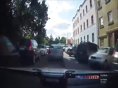 Police Notice Stolen Vehicle and Give Chase