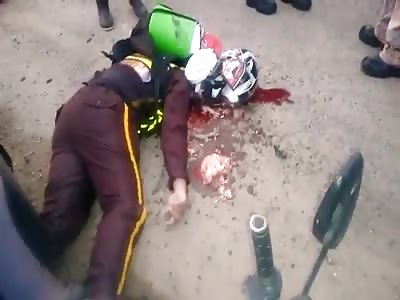 Man Head Crushed By Truck