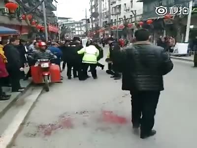 Police officer stabbed to death by traffic violator 