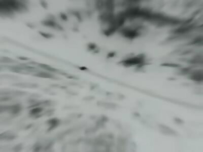 Lonesome Russian Received Warm Drone Embrace