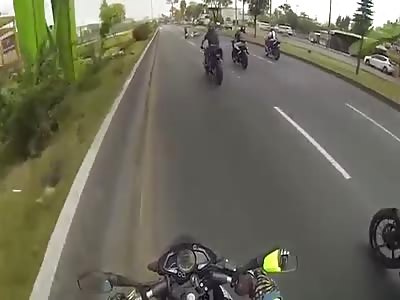 Motorcycle accident