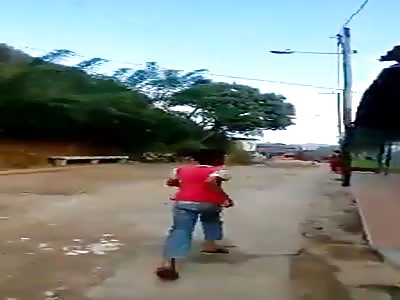 Shocking brutal accident