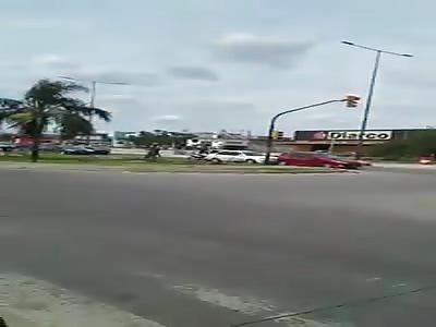 He stops a thief from a stone