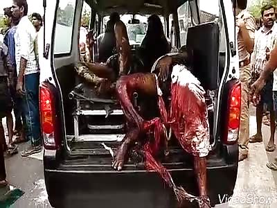 Terrible accident many dead