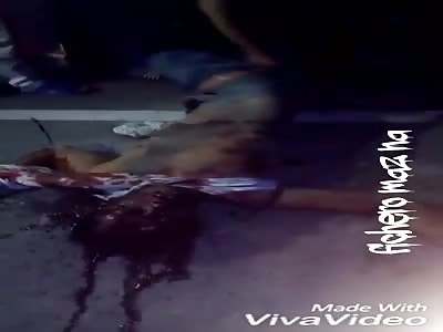 Thief brutally beaten death without mercy