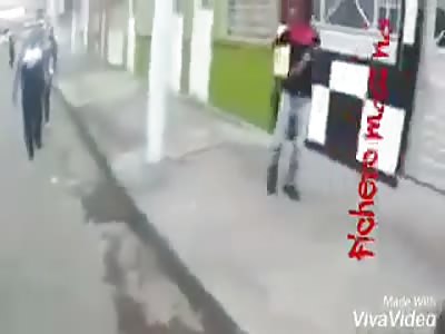 Rapist hit savagely
