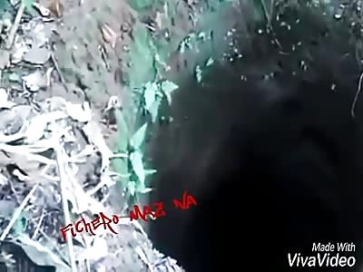 Rescued from 20 meters underground