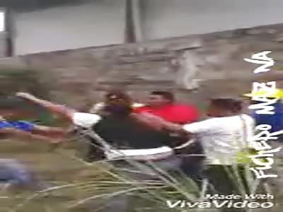 Brutally beaten thief