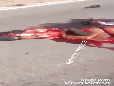 Man in Terrible Agony With Half Body Crushed