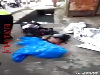 Lost his head in a crash