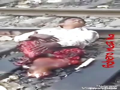 Man screams in pain train amputated him