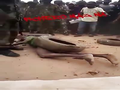 Black lynching black