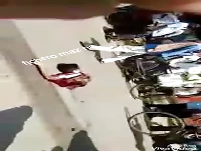 beautiful accident leaves man split in two