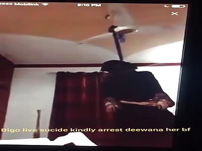 SUICIDE  FACEBOOK :  Live suicide