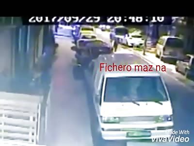 MURDERED : in alleged account adjustment