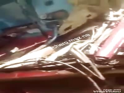 ACCIDENT: man dies crushed