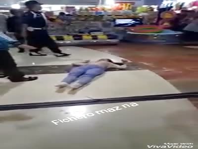 SUICIDE: woman takes her life in the mall by not having to pay the beers